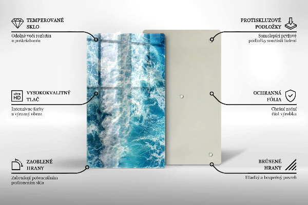 Worktop saver Water sea waves