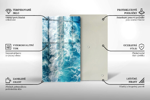 Worktop saver Water sea waves