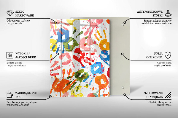 Worktop saver Elegant background and gold