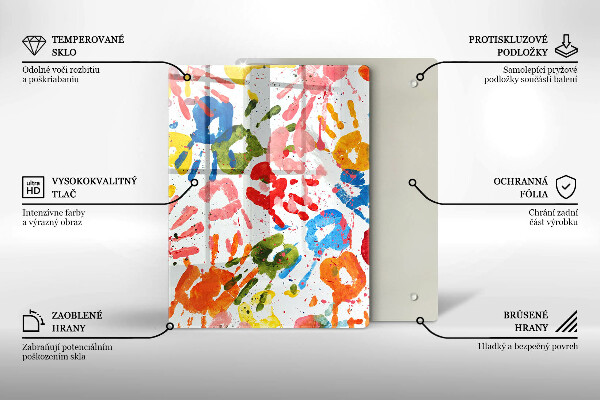 Worktop saver Elegant background and gold