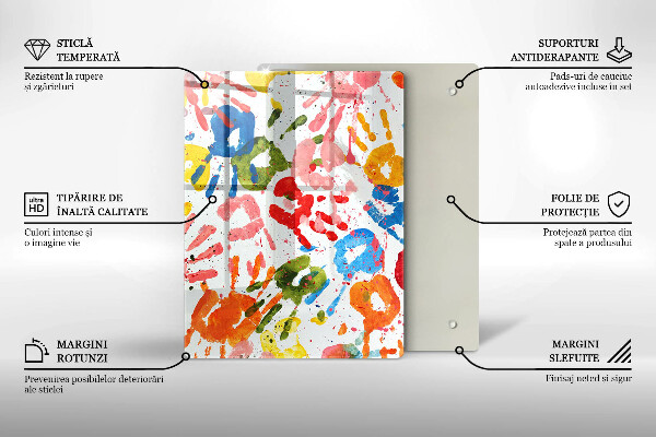 Worktop saver Elegant background and gold