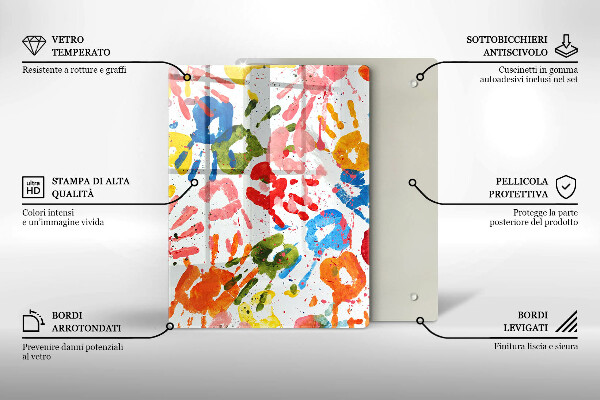 Worktop saver Elegant background and gold