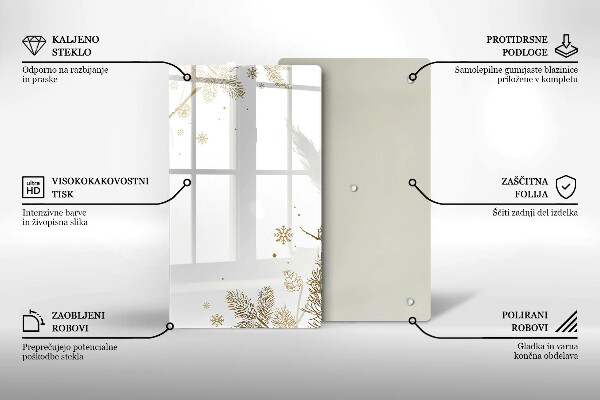 Worktop saver Winter decorations