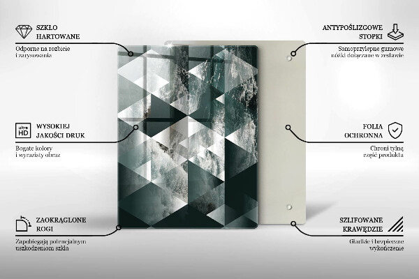 Worktop saver Cracked stone gold