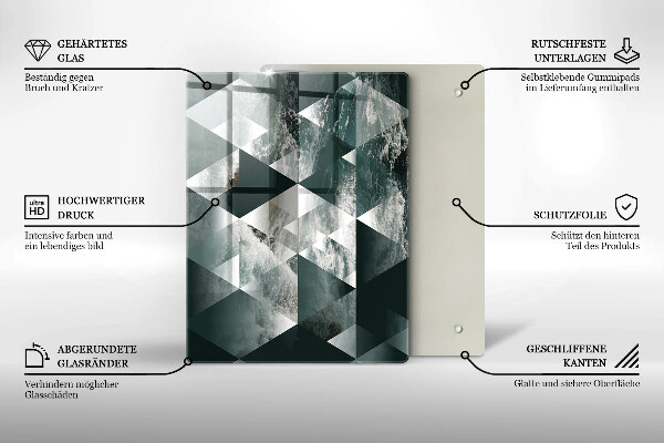 Worktop saver Cracked stone gold