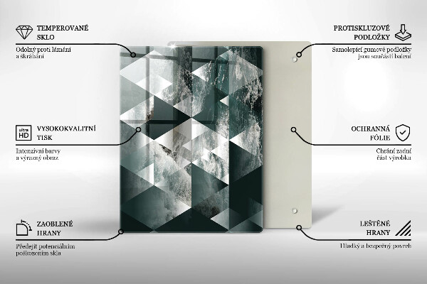 Worktop saver Cracked stone gold