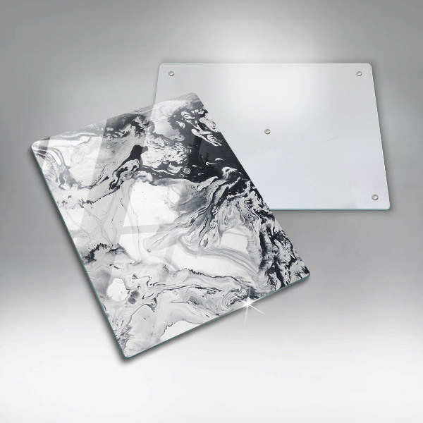 Cutting board Ink abstraction