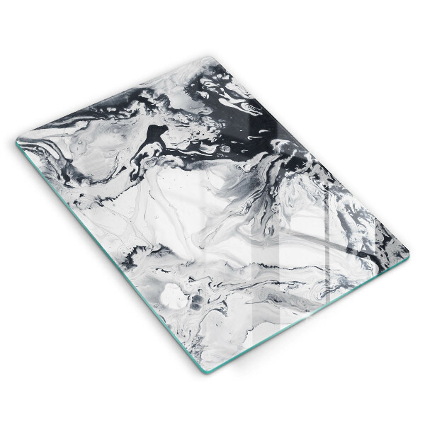 Cutting board Ink abstraction