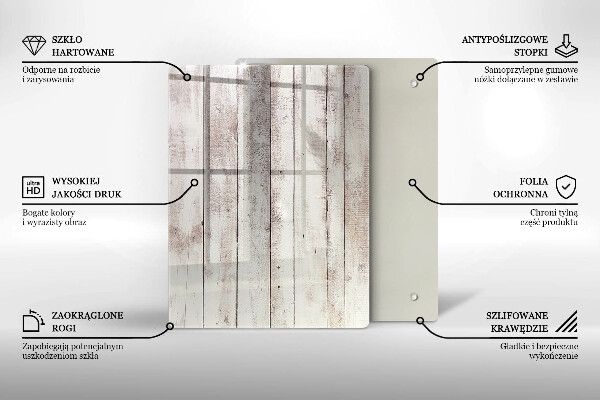 Cutting board Ink abstraction