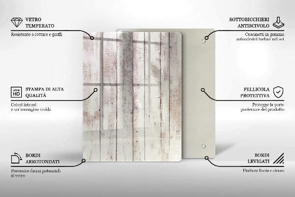 Cutting board Ink abstraction