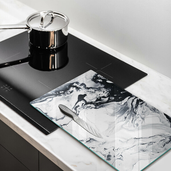 Cutting board Ink abstraction