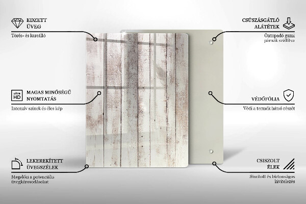 Cutting board Ink abstraction