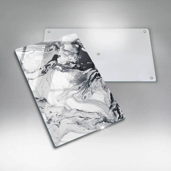 Cutting board Ink abstraction