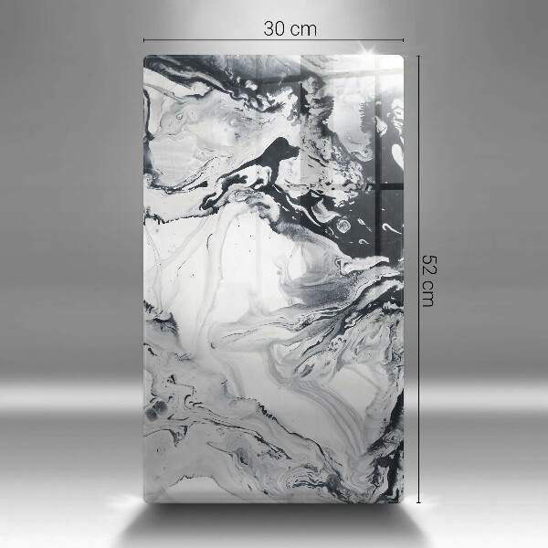 Cutting board Ink abstraction