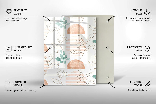 Cutting board Modern abstraction