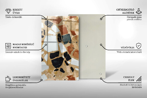 Worktop saver Decorative stones