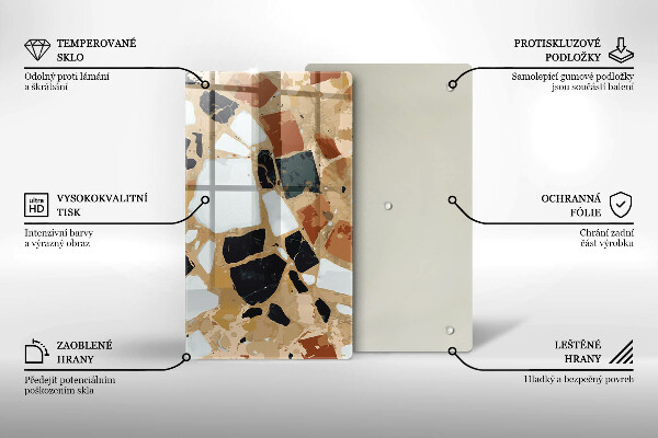 Worktop saver Decorative stones