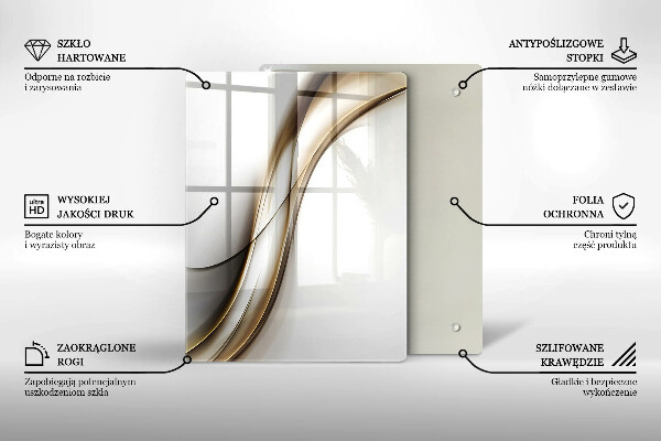 Cutting board Boho arrow pattern