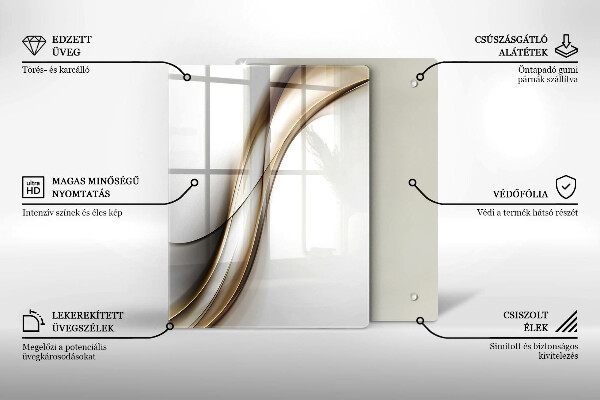 Cutting board Boho arrow pattern