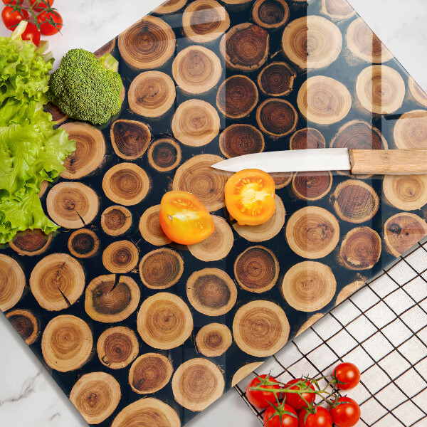 Cutting board Wooden stumps of trees