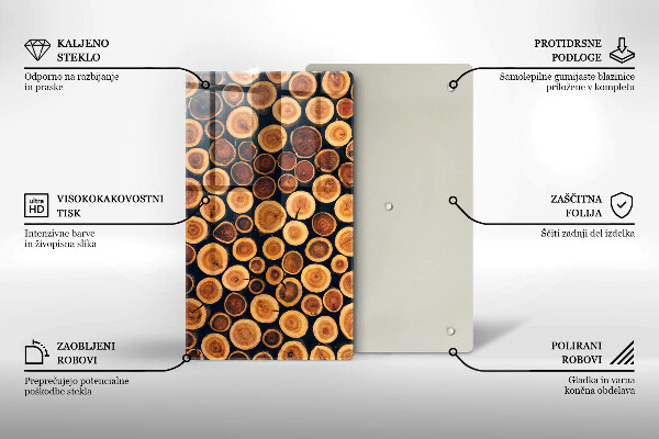 Cutting board Wooden stumps of trees
