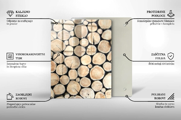 Cutting board Wooden stumps of trees