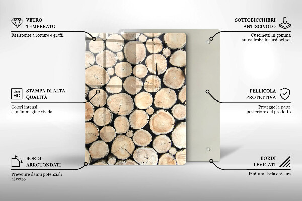 Cutting board Wooden stumps of trees