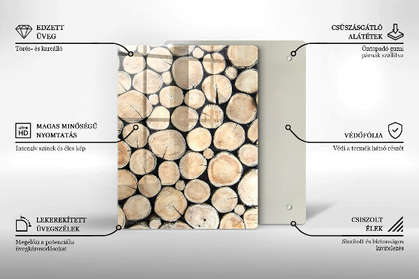 Cutting board Wooden stumps of trees