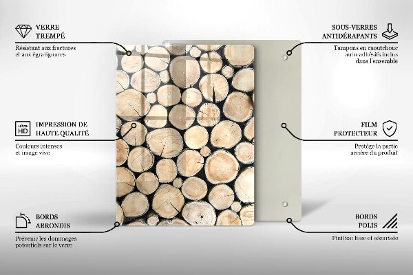 Cutting board Wooden stumps of trees