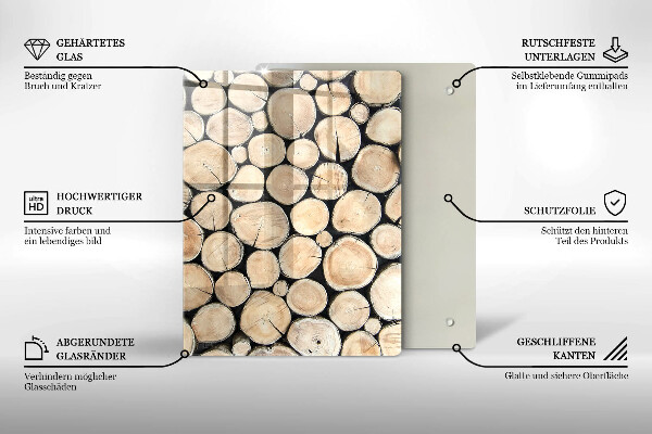 Cutting board Wooden stumps of trees