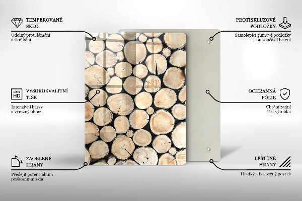 Cutting board Wooden stumps of trees