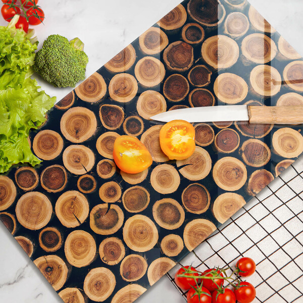 Cutting board Wooden stumps of trees