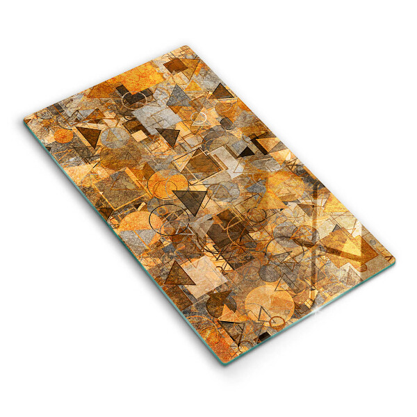 Cutting board Geometric figure pattern