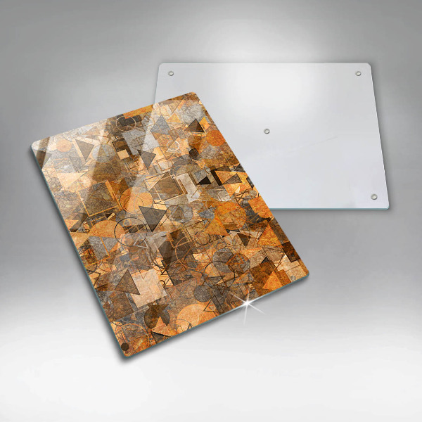 Cutting board Geometric figure pattern
