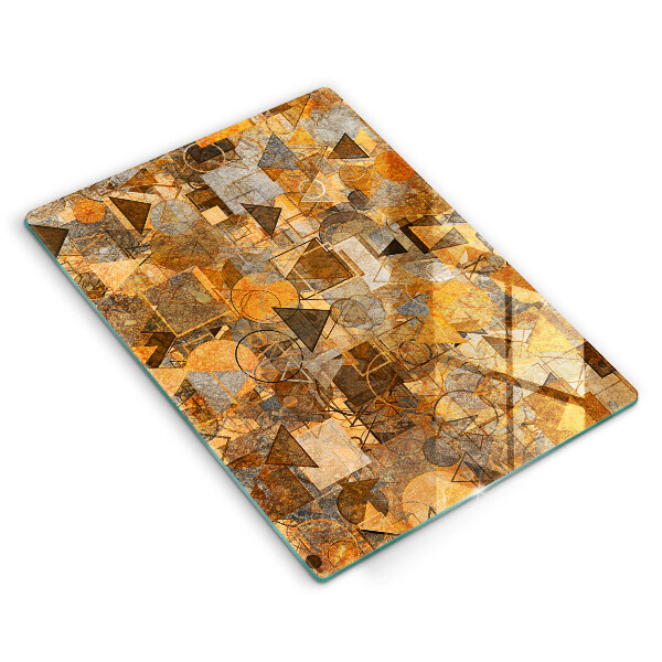 Cutting board Geometric figure pattern