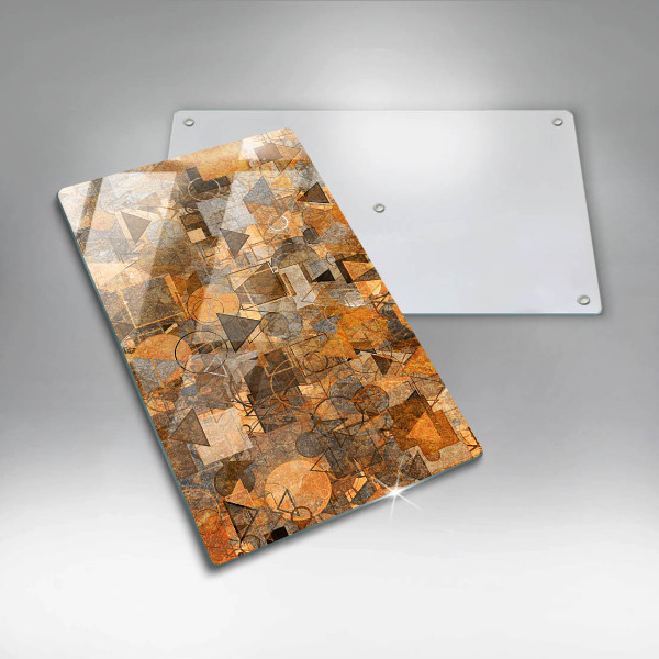 Cutting board Geometric figure pattern