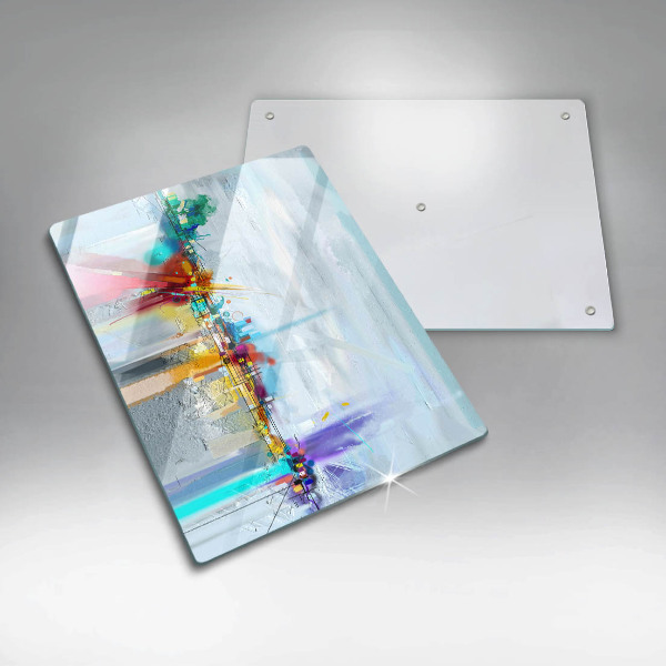 Cutting board Painted abstraction