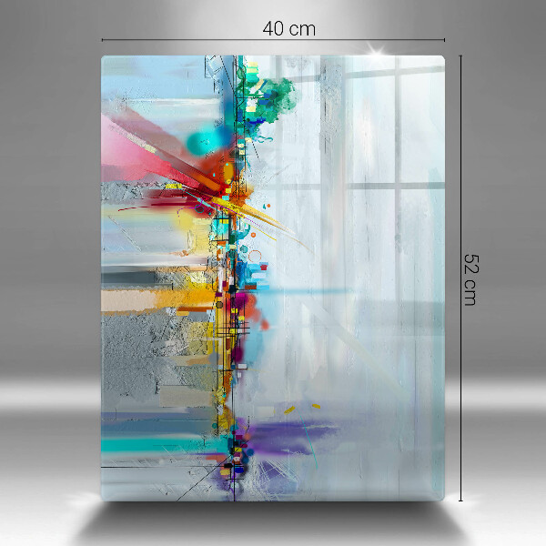 Cutting board Painted abstraction