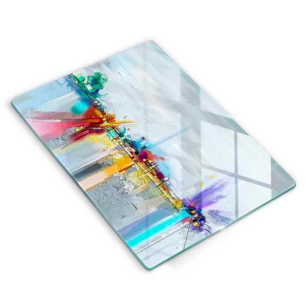 Cutting board Painted abstraction