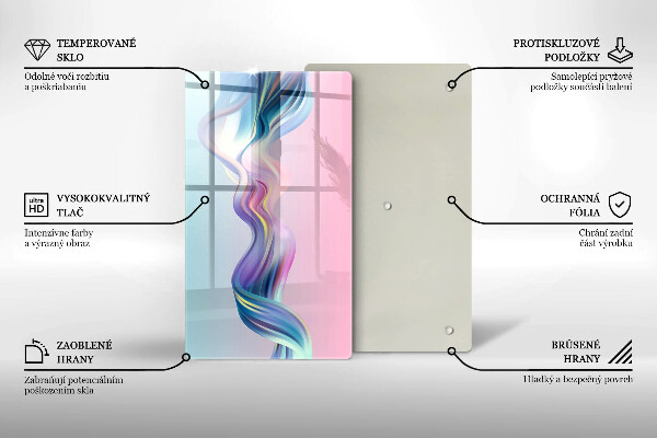 Worktop saver Pastel abstraction