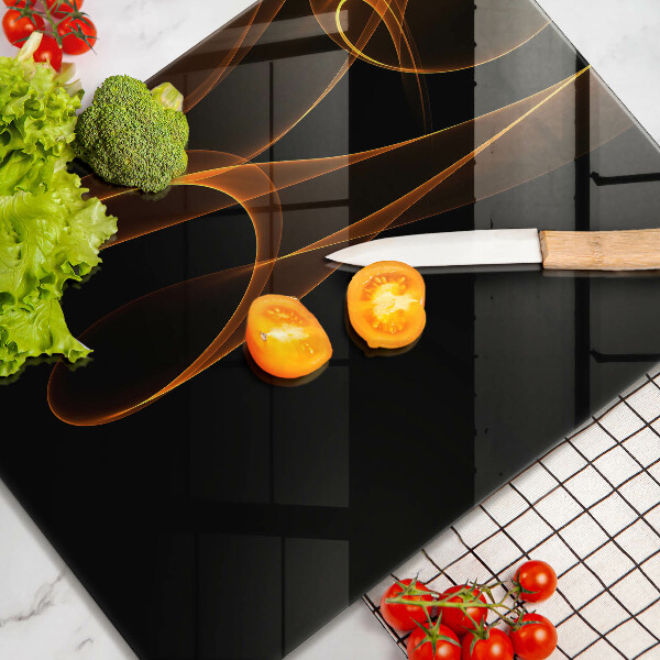 Cutting board Abstract lines