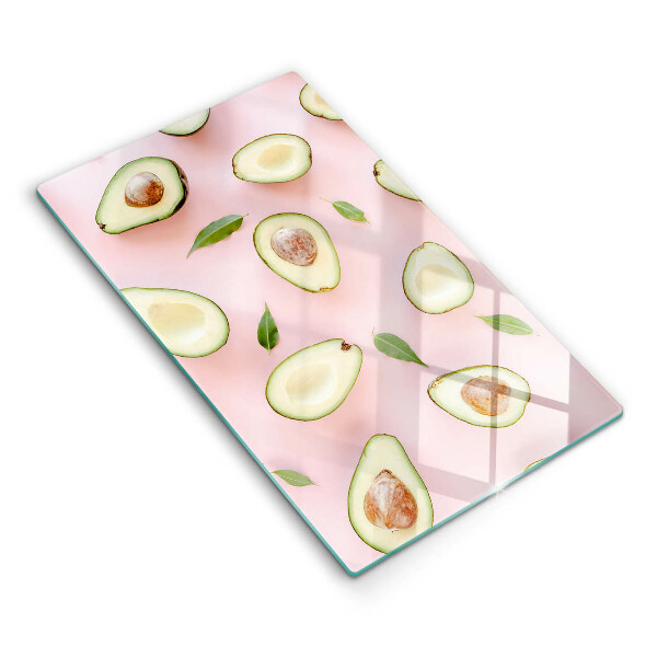 Cutting board Avocado pattern