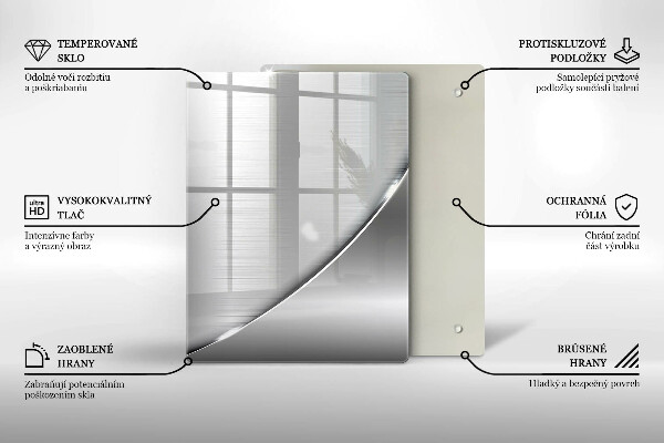 Cutting board Triangles and water