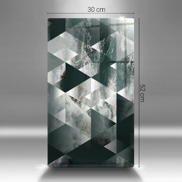 Cutting board Triangles and water