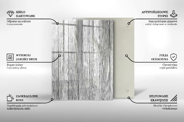 Cutting board Rosa drops and rose flower