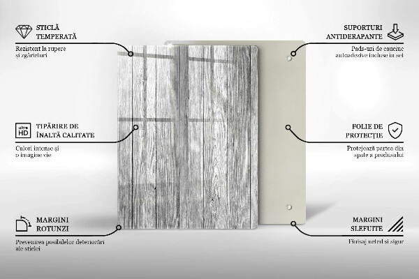 Cutting board Rosa drops and rose flower