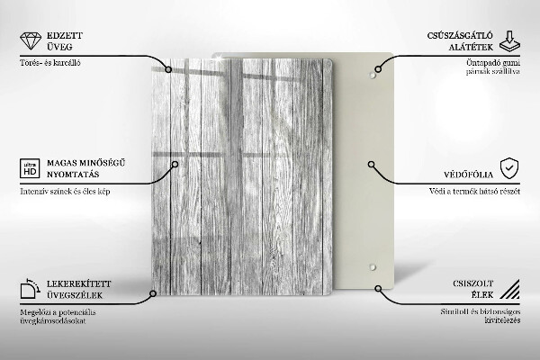 Cutting board Rosa drops and rose flower