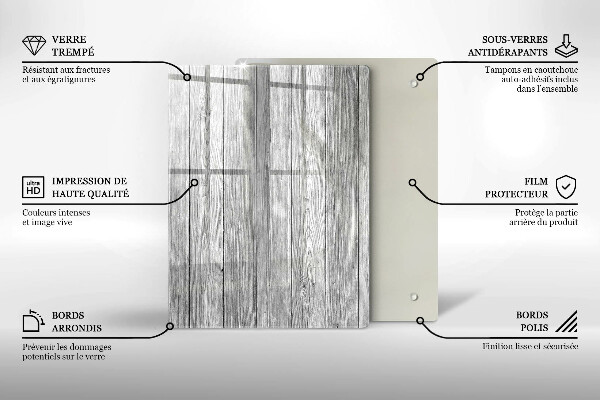 Cutting board Rosa drops and rose flower