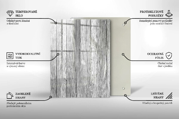 Cutting board Rosa drops and rose flower