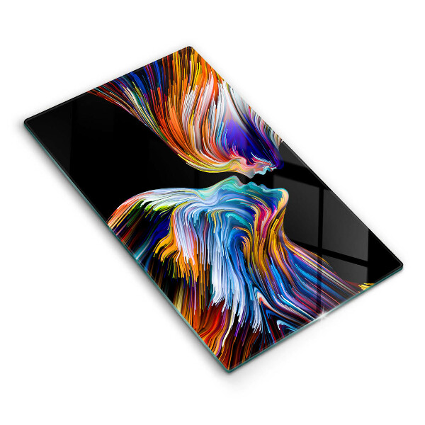 Cutting board Abstraction kiss